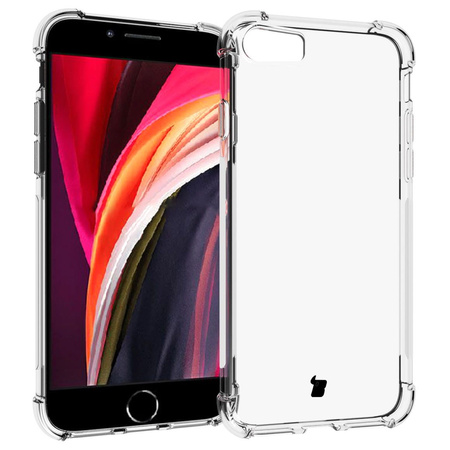 Etui 2x szkło obiektyw Bizon Case Clear Pack do iPhone SE 2022 2020