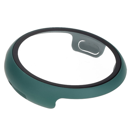 Etui ze szkłem do zegarka Bizon Case Watch Adamo do Google Pixel Watch 3 41mm, zielone
