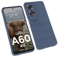 Pancerne etui Bizon Case Tur do Oppo A60 4G, granatowe