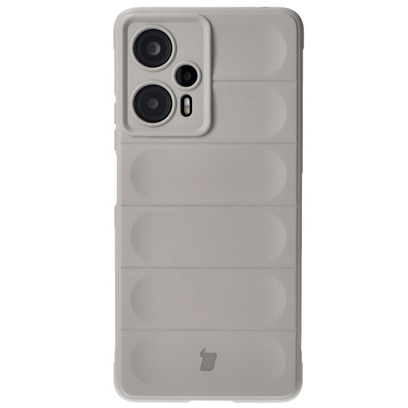 Pancerne etui Bizon Case Tur do Xiaomi Poco F5, jasnoszare