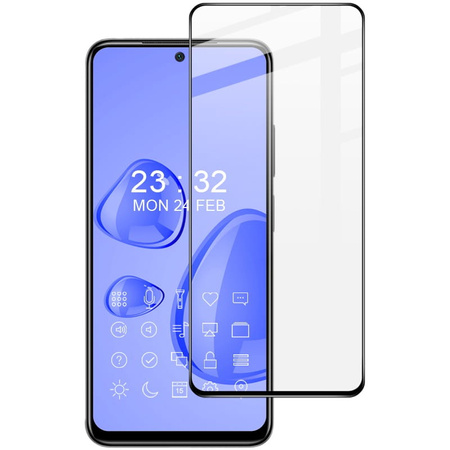 Szkło hartowane Bizon Glass Edge do Poco X4 Pro 5G, czarne