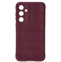 Pancerne etui Bizon Case Tur do Galaxy A55 5G, burgundowe