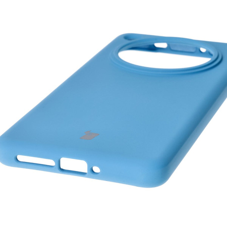 Silikonowe etui Bizon Soft Case do Oppo Find X8 Pro, niebieskie