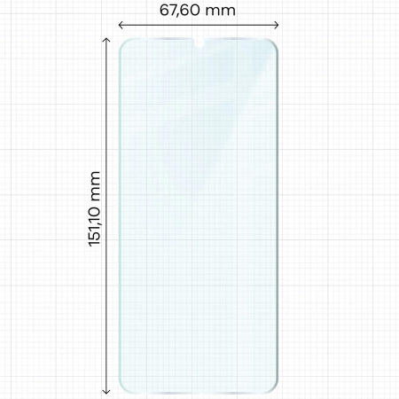 Szkło hartowane Bizon Glass Clear Duo do Galaxy A33 5G, 2 sztuki