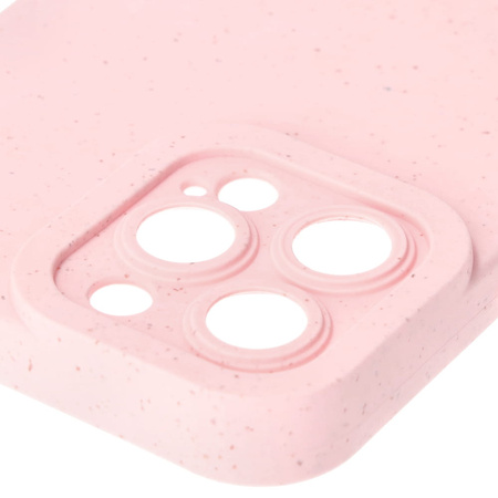 Ekologiczne etui Bizon Bio-Case do iPhone 13 Pro Max, różowe