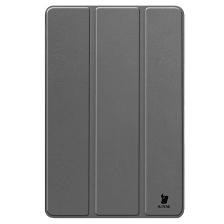 Etui Bizon Case Tab Croc do Lenovo Tab P12 12.7 TB 370, szare