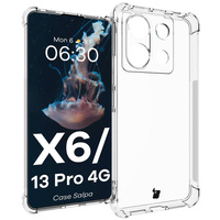 Elastyczne etui Bizon Case Salpa do Xiaomi Poco X6 / Xiaomi Redmi Note 13 Pro 5G, przezroczyste