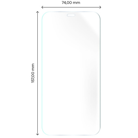 Folia hydrożelowa na ekran Bizon Glass Hydrogel Front Duo do iPhone 12 Pro Max, 2 sztuki