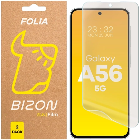 Folia matowa Bizon Glass Hydrogel Sun do Motorola Moto G75 5G, 2 sztuki