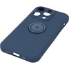 Etui Bizon Case Silicone Ring Sq do iPhone 14 Pro, granatowe