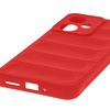 Pancerne etui Bizon Case Tur do Xiaomi Redmi 13C 5G, czerwone
