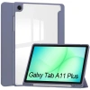 Etui z klapką Bizon Case Tab Clear Matt do Galaxy Tab A11 Plus / A9 Plus, lawendowe