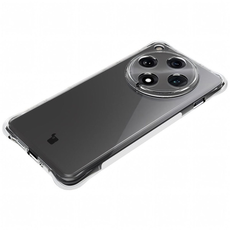 Elastyczne etui Bizon Case Salpa do Oppo Find X8 Pro, przezroczyste