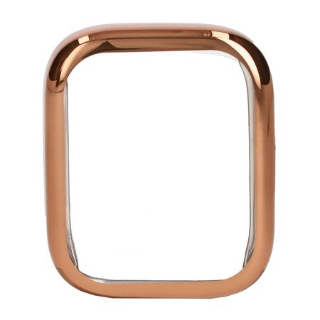 Etui Bizon Case Watch Felipe do Xiaomi Redmi Watch 3 Active, różowozłote