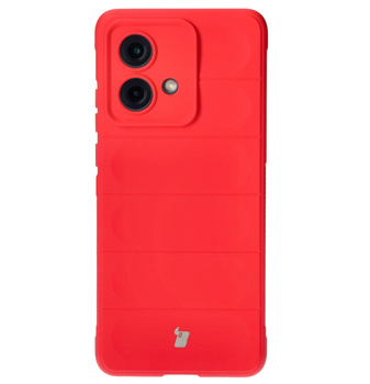 Pancerne etui Bizon Case Tur do Motorola Edge 40 Neo, czerwone