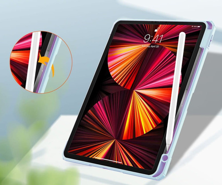 Etui Bizon Case Tab Clear Matt do Apple iPad Pro 11 2022/2021/2020/2018, błękitne