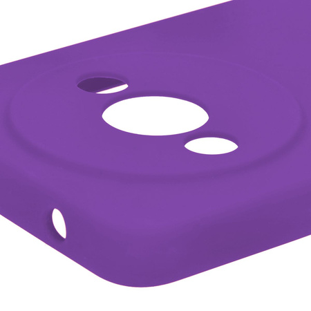 Etui silikonowe Bizon Soft Case do Xiaomi Redmi A3 4G, fioletowe