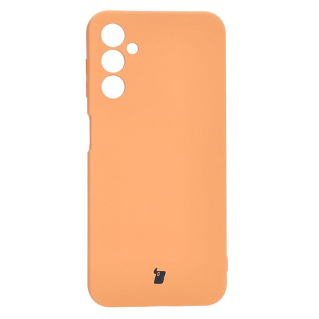 Etui Bizon Case Silicone do Galaxy A14 4G/5G, pomarańczowe