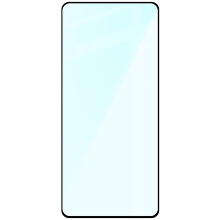 Szkło hartowane Bizon Glass Edge 2 do Galaxy S25 Ultra, czarna ramka