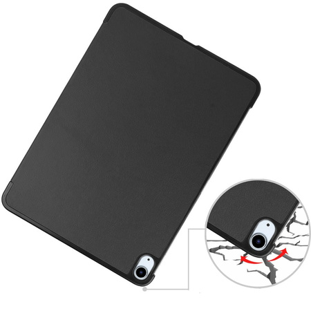 Etui Bizon Case Tab Croc do iPad Air 6 / Air 5 / Air 4, czarne