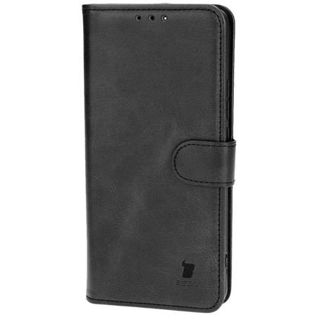 Etui z klapką Bizon Case Pocket do Xiaomi Poco M6 Pro 4G / Xiaomi Redmi Note 13 Pro 4G, czarne