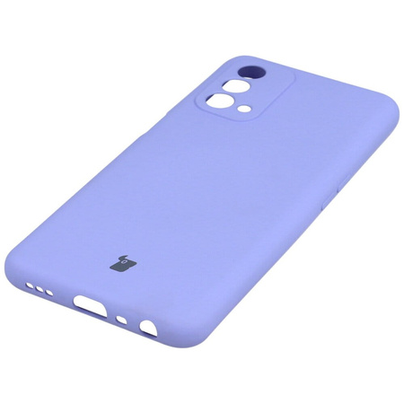 Etui Bizon Case Silicone do Oppo A93 5G, jasnofioletowe