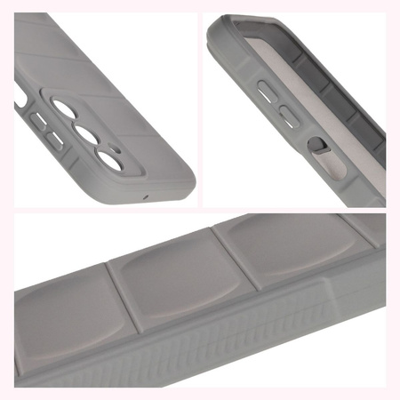 Pancerne etui Bizon Case Tur do Galaxy A16 4G/5G, jasnoszare