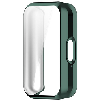 Etui Bizon Case Watch Felipe do Galaxy Fit 3, zielone