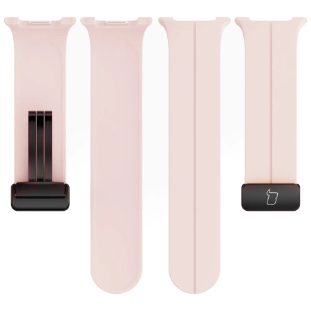 Silikonowy pasek Bizon Strap Watch Silicone do Apple Watch 38/40/41/42 mm, burgundowy