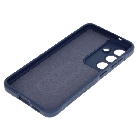 Pancerne etui Bizon Case Tur do Galaxy S25, granatowe