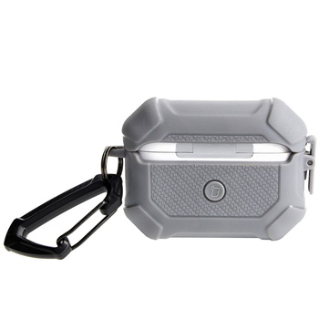 Etui Bizon Case Headphone Armor do Apple Airpods Pro 2, szare