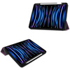 Etui Bizon Case Tab Lizard do Apple iPad Pro 11 2022/2021/2020/2018, ciemnofioletowe