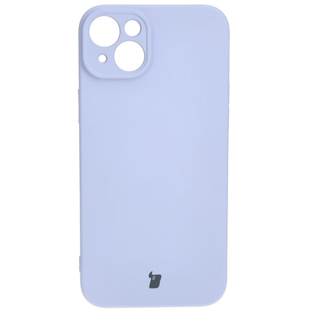 Etui Bizon Case Silicone do iPhone 15 Plus, jasnofioletowe