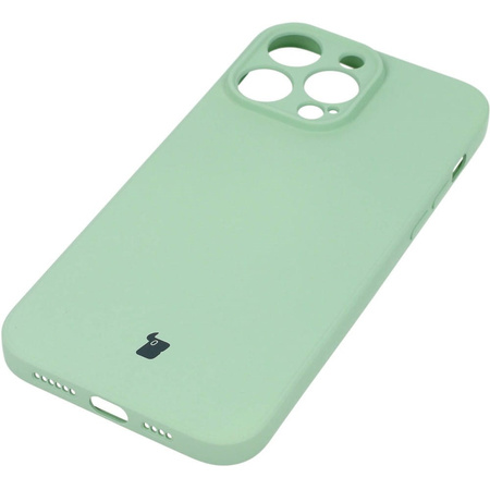 Etui Bizon Case Silicone do iPhone 14 Pro Max, turkusowe