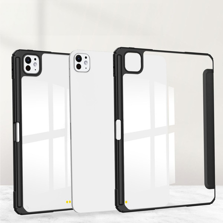 Etui Bizon Case Tab Clear Matt do iPad Pro 13" 2025 / 2024, czarne