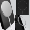 Silikonowe etui z pierścieniem magnetycznym Bizon Soft Case Magnetic do iPhone Air, czarne