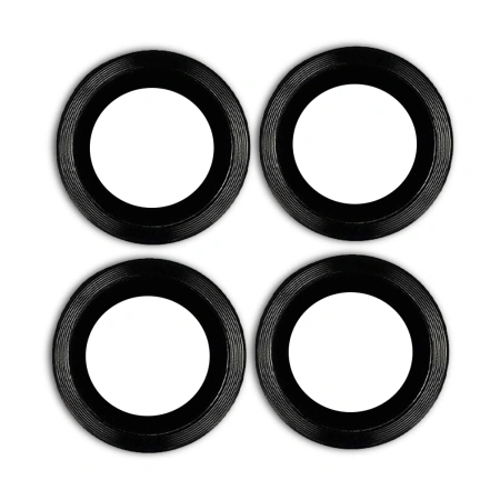 Szkło na aparat Bizon Glass Snap Lens do Xiaomi Redmi Note 15 4G, 1 zestaw, czarna ramka