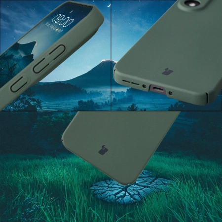 Etui Bizon Case Łupka do OnePlus Nord 5, zielone