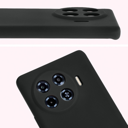 Silikonowe etui Bizon Soft Case do Tecno Spark 20 Pro+, czarne