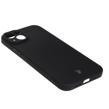 Etui Bizon Case Silicone do iPhone 15 Plus, czarne