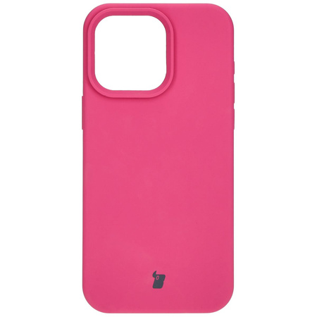 Etui silikonowe Bizon Soft Case do iPhone 15 Pro Max, fuksja