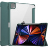 Etui Bizon Case Tab Clear Matt do iPad Pro 12.9 2022/2021/2018, ciemnozielone