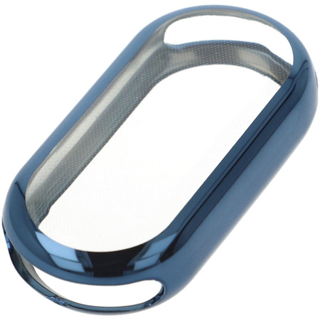 Etui Bizon Case Watch Felipe do Xiaomi Mi Smart Band 8, niebieskie