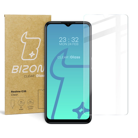 Szkło hartowane Bizon Glass Clear do Realme C35