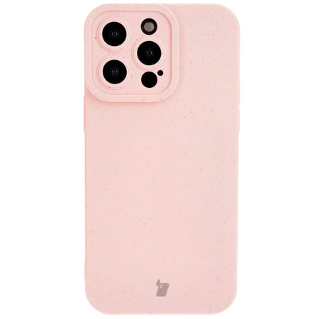 Ekologiczne etui Bizon Bio-Case do iPhone 14 Pro Max, różowe