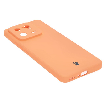 Etui Bizon Case Silicone Sq do Xiaomi 13 Pro, pomarańczowe