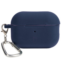 Etui Bizon Case Headphone Silicone do AirPods Pro 2, ciemnoniebieskie