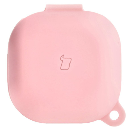 Etui Bizon Case Headphone Silicone do Galaxy Buds Live / Pro / Buds2 / Buds2 Pro / Buds FE, różowe