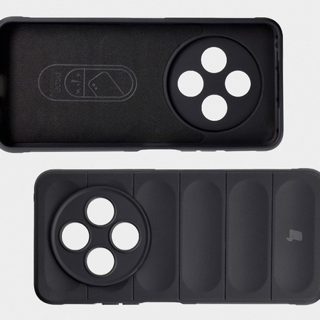 Pancerne etui Bizon Case Tur do Xiaomi Redmi 14C 4G / POCO C75, czarne