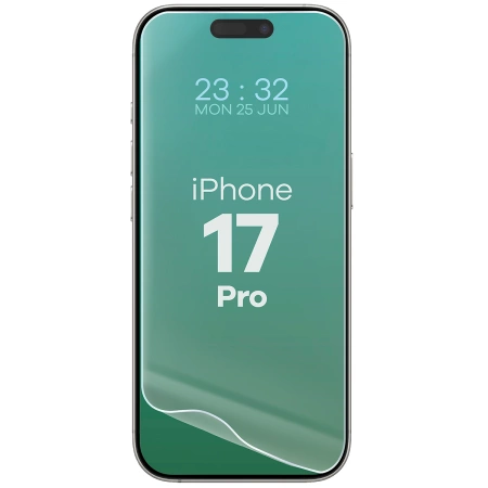 Folia hydrożelowa na tył i przód Bizon Glass Hydrogel Pack do iPhone 17 Pro
